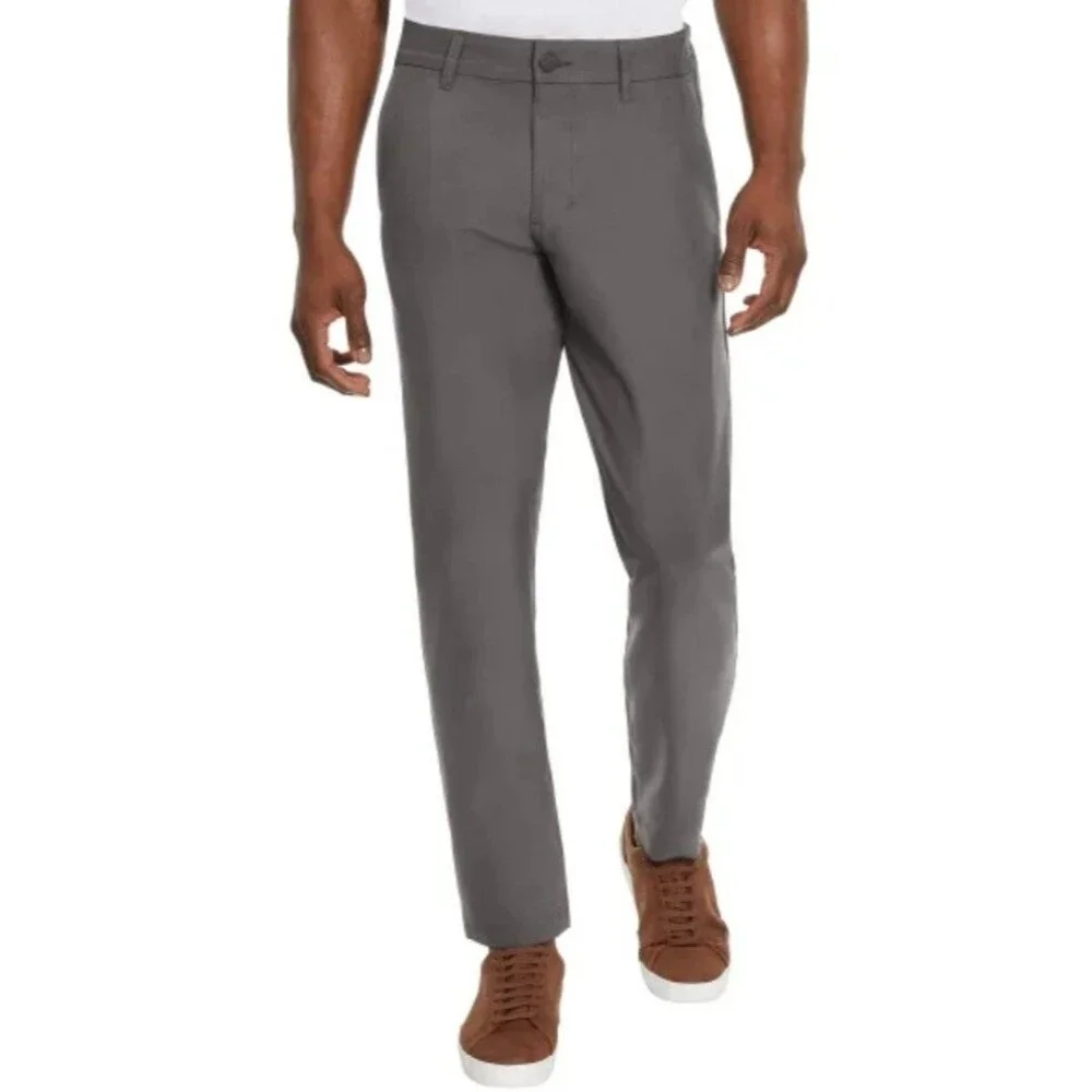 Marc New York Men’s Commuter Pant Slim Fit Four-Way Stretch Fabric, 38x32 w/snag